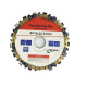 Δίσκος Κοπής Ξύλου Φ115x22.23mm με 16 λεπίδες Αλυσίδας Αλυσοπριόνου Δισκοπριόνου