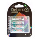 Μπαταρίες επαναφορτιζόμενες ΑΑΑ Deleex 1800mah