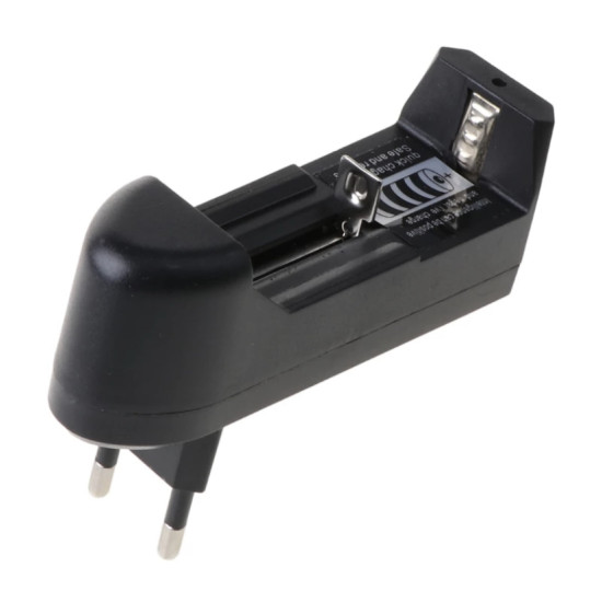 ΦΟΡΤΙΣΤΗΣ 3.7V ΓΙΑ ΜΠΑΤΑΡΙΕΣ 18650,16340, 14500, 17670 ΟΕΜ.