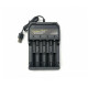 Universal Φορτιστής Li-Ion Charger για μπαταρίες 18650 με 4 θύρες MS-5D84A - ΟΕΜ