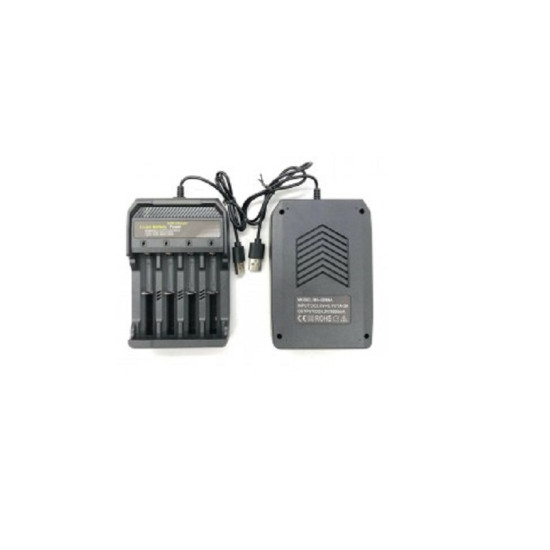Universal Φορτιστής Li-Ion Charger για μπαταρίες 18650 με 4 θύρες MS-5D84A - ΟΕΜ