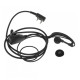 Ακουστικό ear hook UHF/VHF με PTT μικρόφωνο για ασύρματο πομποδέκτη BF-888/UV-5R/UV-82 BAOFENG -OEM