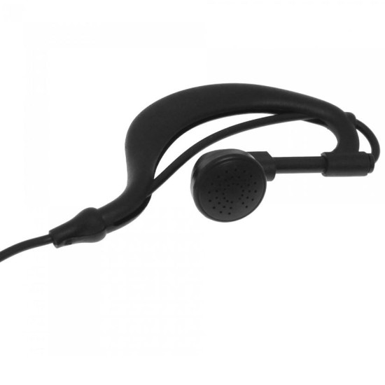 Ακουστικό ear hook UHF/VHF με PTT μικρόφωνο για ασύρματο πομποδέκτη BF-888/UV-5R/UV-82 BAOFENG -OEM