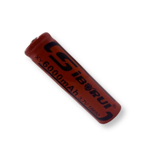 Eπαναφορτιζόμενη μπαταρία SIBORUI - 18650 6000mAh 3.7V