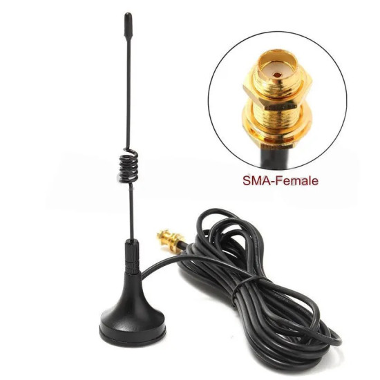 Κεραία 433 MHz με μαγνητική βάση SMA Θηλυκό (8252) - ΟΕΜ