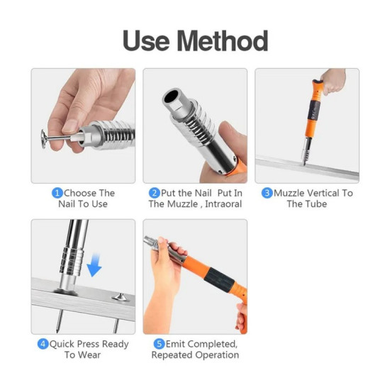 Πιστόλι Καρφωτικό – BS-7301 – Mini Steel Nail Gun Μπλε Πιστόλι Καρφωτικό – BS-7301 – Mini Steel Nail Gun Μπλε