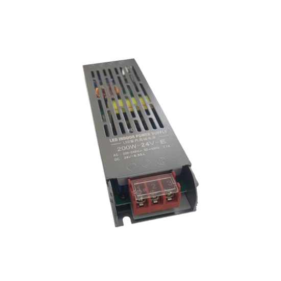 Τροφοδοτικό Led 24V 200W 8.33A Switching – OEM