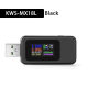 USB Tester 10 σε 1 Δοκιμαστικό Τάσης, Ρεύματος, Χωρητικότητας, Ισχύος με Έγχρωμες Ενδείξεις 4V-30V KEWEISI KWS-MX18L
