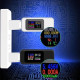 USB Tester 10 σε 1 Δοκιμαστικό Τάσης, Ρεύματος, Χωρητικότητας, Ισχύος με Έγχρωμες Ενδείξεις 4V-30V KEWEISI KWS-MX18L