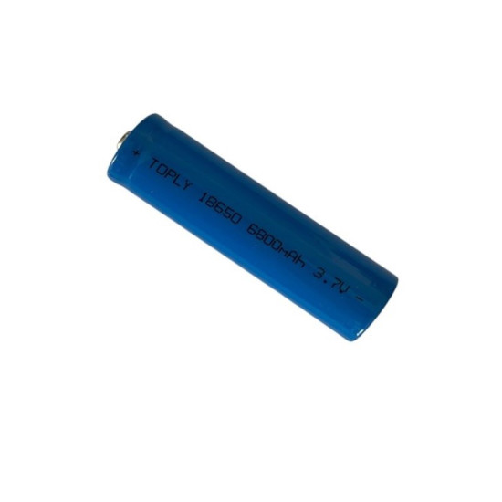 Επαναφορτιζόμενη μπαταρία TOPLY 18650 3.7V 6800mAh