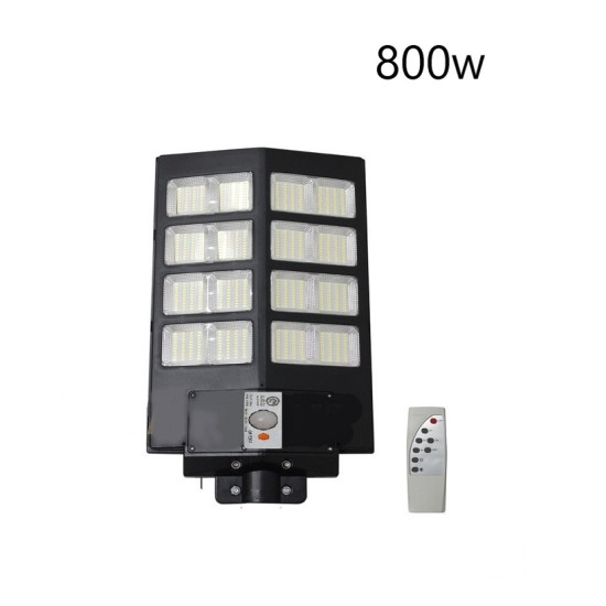Ηλιακό φωτιστικό δρόμου LED-800w STR-SOLAR με πάνελ ενσωματωμένο και με αισθητήρα κίνησης - ΟΕΜ
