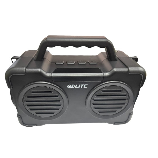 Ηλιακό Πακέτο Φωτισμού & Φόρτισης με Panel + Φακός + Ραδιόφωνο FM + Μπαταρία με Θύρα USB + 3 Λάμπες Led GD-3000Α - ΟΕΜ