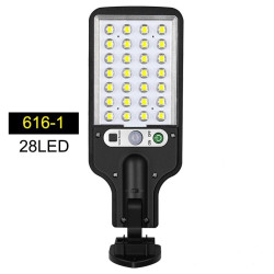 Ηλιακό προβολάκι εξωτερικού χώρου με αισθητήρα κίνησης 18 LED Solar Light Street – JX-616 - ΟΕΜ Ηλιακό προβολάκι εξωτερικού χώρου με αισθητήρα κίνησης 18 LED Solar Light Street – JX-616 - ΟΕΜ