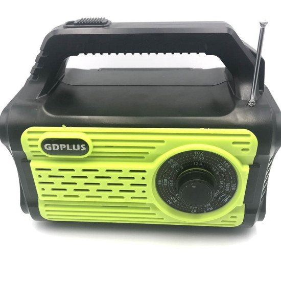 Σύστημα Ηλιακού Φωτισμού-Φόρτισης και Ραδιόφωνο GD-8076 Σύστημα Ηλιακού Φωτισμού-Φόρτισης και Ραδιόφωνο GD-8076