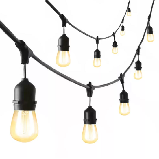 Ηλιακή Αδιάβροχη Γιρλάντα Εξωτερικού Χώρου 12LED 10m Λευκού Φωτισμού RiXME RZ.SLDC-10M12D