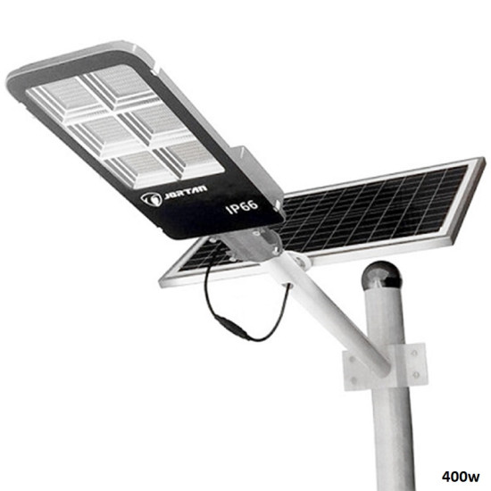 Ηλιακός Προβολέας με Χειριστήριο T-400W - Jortan Solar Street Lamp Ηλιακός Προβολέας με Χειριστήριο T-400W - Jortan Solar Street Lamp