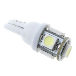 T10 Led Αυτοκινήτου 5x SMD 5050-1τεμάχιο ΟΕΜ.