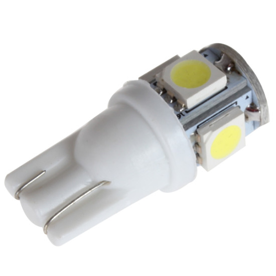 T10 Led Αυτοκινήτου 5x SMD 5050-1τεμάχιο ΟΕΜ.