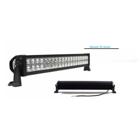 Led αδιάβροχος προβολέας μπάρα 120W 12V/24V - ΟΕΜ