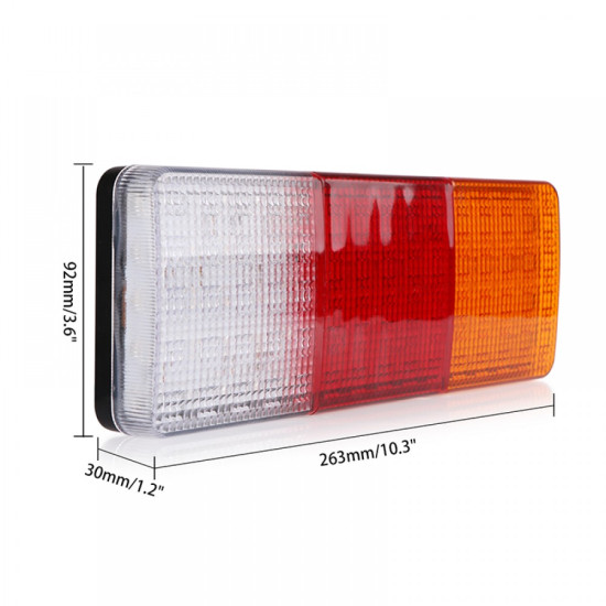 ΦΑΝΑΡΙΑ ΓΙΑ ΠΙΣΩ ΜΕ 75 LED ΓΙΑ ΑΥΤΟΚΙΝΗΤΑ, ΤΡΕΪΛΕΡ, ΦΟΡΤΗΓΑ, ΤΡΑΚΤΕΡ - OEM