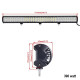 Μπάρα 396W LED Αδιάβροχη 12v-24v - ΟΕΜ