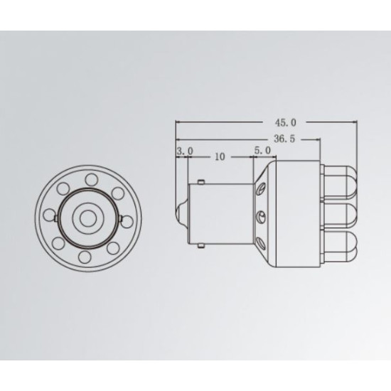 LED Beep&light ΟΕΜ
