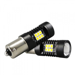 Μονοπολική λάμπα 9W LED 1156 21 smd canbus cool white 1 τεμ. OEM
