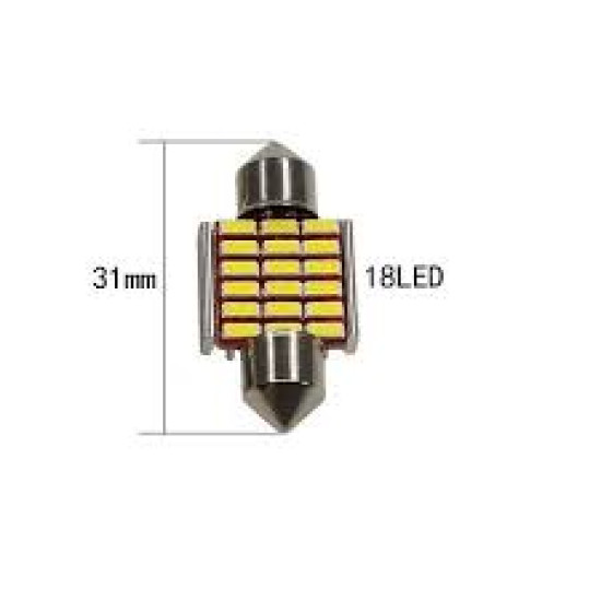 LED CAN BUS 31mm πλαφονιέρας ΟΕΜ