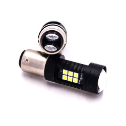 Διπολικές Λάμπες LED 21 smd 6500k 1157 5w 2τμχ full canbus