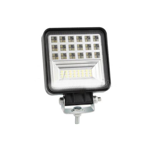 Τετράγωνος 62 watt προβολέας εργασίας combo Led 12-24v