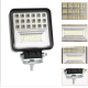 Τετράγωνος 62 watt προβολέας εργασίας combo Led 12-24v