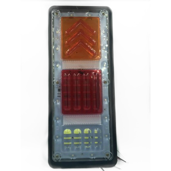 Ζευγαρι Πίσω Φανάρια Φορτηγού 69 LED 24 Volt Universal IP66 ΟΕΜ
