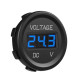 Βολτόμετρο Auto/moto αδιάβροχο DC 12V Led Μπλέ