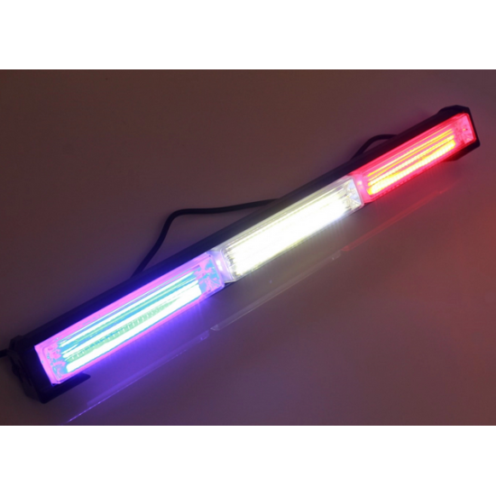 LED αδιάβροχος προβολέας φώτα αστυνομίας με 17 διαφορετικές λειτουργίες 15W 3 SMD IP67 QP-275 - ΟΕΜ