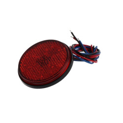Led στρογγυλή λυχνία 12v- led Κόκκινο - OEM