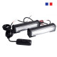 Φάροι προειδοποίησης LED cob strobe 2 X 40W  Μπλέ και Κόκκινο NK-BS02 - ΟΕΜ