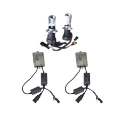 Φώτα XENON Η4 Αυτοκινήτου 55Watt – Πλήρες Kit H.I.D - ΟΕΜ