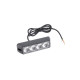 Φώτα LED Strob Αστυνομίας-Ασφαλείας Μπλέ DC12V 4 LED - ΟΕΜ