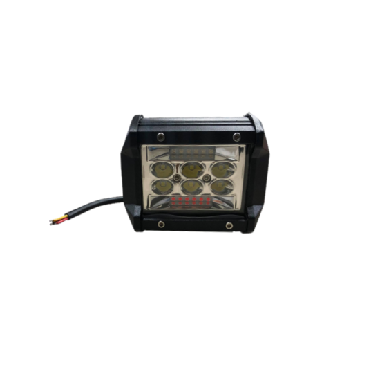 Προβολέας LED 36watt λευκό με μπλέ κόκκινο strobe.