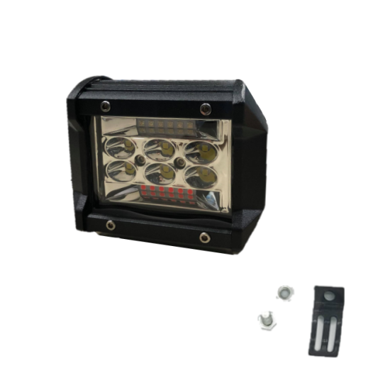 Προβολέας LED 36watt λευκό με μπλέ κόκκινο strobe.