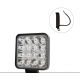 Mini Led προβολέας εργασίας 16 SMD 48W 12V/24V IP67 4800LM 6000K αδιάβροχος για βάρκες τρακτέρ φορτηγά αυτοκίνητα ΟΕΜ