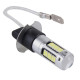 H3 LED 30 SMD φώτα ημέρας 12v 6000K cool white  1τεμ. IP65 OEM