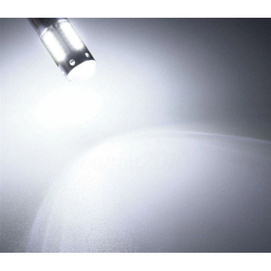 H3 LED 30 SMD φώτα ημέρας 12v 6000K cool white  1τεμ. IP65 OEM