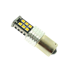 Mονοπολική λάμπα LED 1156 2835 15 SMD πορτοκαλί 1τεμαχ. OEM