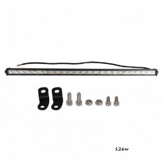 Μπάρα LED SLIM Στεγανή 126W 6000K  8100Lm IP67 12V/24V - ΟΕΜ