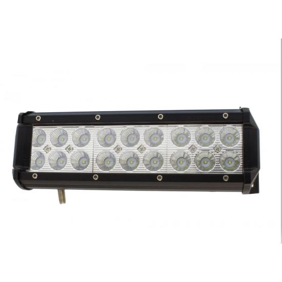 LED combo αδιάβροχος κατευθυντικός διασποράς προβολέας μπάρα 54W 18 SMD 12V/24V DC 4860LM 6000K IP65  YN-WORK-54W - ΟΕΜ