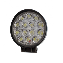 LED αδιάβροχος στρογγυλός κατευθυντικός προβολέας 42W 14 SMD 12V-24V 6000K 4800LM IP67 CP 1210 για βάρκες τρακτέρ φορτηγά αυτοκίνητα 1 τεμ. OEM 