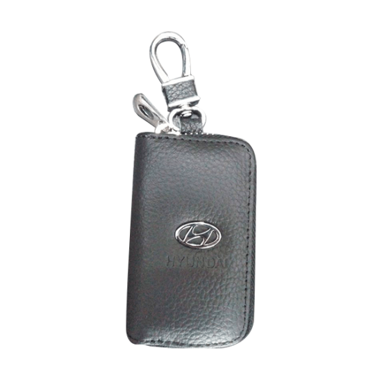 Mπρελοκ κλειδιών θήκη με δερματίνη Hyundai.