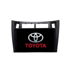 Οθόνη multimedia 2din Toyota yaris με εργοστασιακό πλαίσιο 2008-2011.