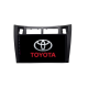 Οθόνη multimedia 2din Toyota yaris με εργοστασιακό πλαίσιο 2008-2011.